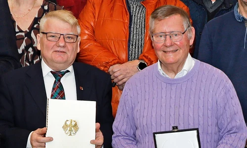 Dortmunder Boxsport 20/50 e. V. mit der Sportplakette des Bundespräsidenten ausgezeichnet