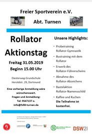 Rollator-Aktionstag