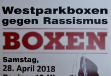 Plakat Boxen im Westpark 2018