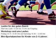 „Laufen bewegt!“ - Aktionstag für die ganze Familie