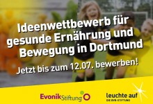 Ideenwettbewerb für gesunde Ernährung und Bewegung in Dortmund