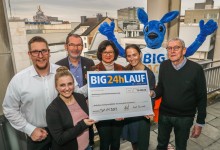 Spendenübergabe BIG-24h-Lauf