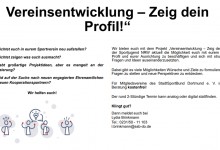 Vereinsentwickung -  zeig dein Profil!!!