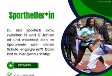Werde Sporthelfer-in - Ausbildung in den Herbstferien möglich