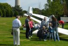 Segelflugzeug im Westfalenpark