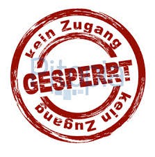 gesperrt LOGO