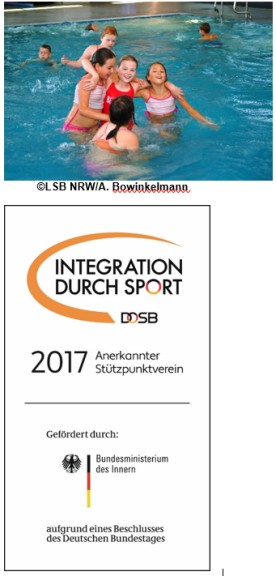 Integration durch Sport; Wir sind Dabei!!