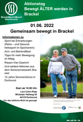 Plakat Aktionstag Do-Brackel 2022