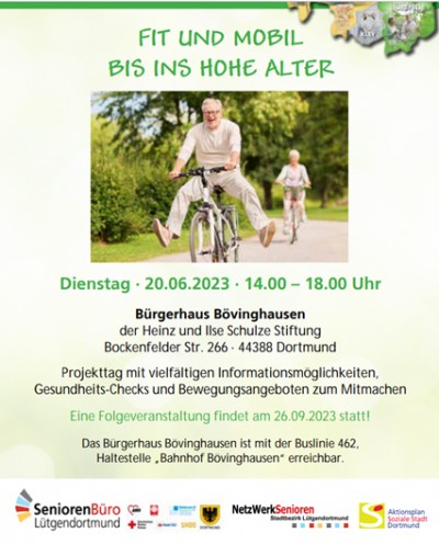 Flyer Fit in Bövinghausen 2023