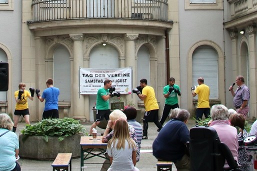 Tag der Vereine in Dorstfeld - Boxtraining