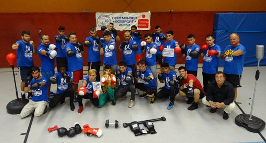 Boxsport für flüchtlinge 2016
