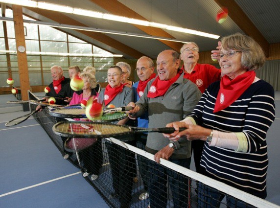 Seniorentennis bei Westfalia Hombruch