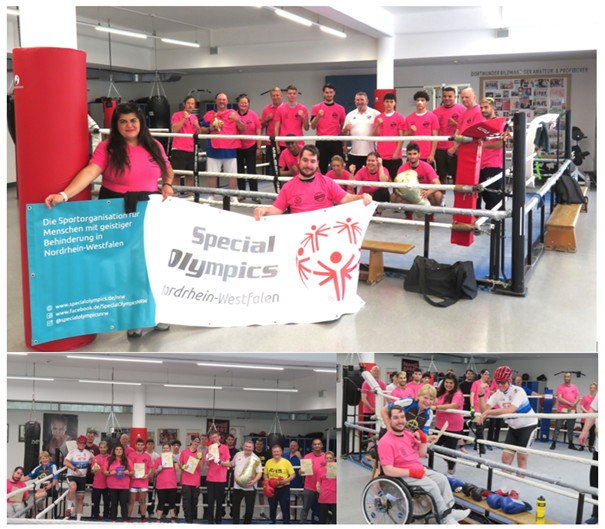 Special Olympics Aktionstag beim Dortmunder Boxsport 20/50