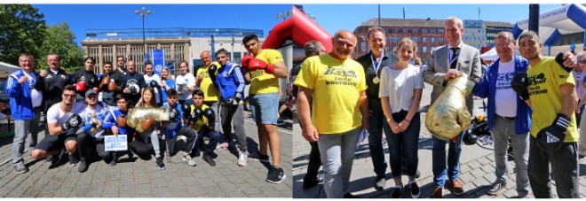 Boxtraining bei DORTBUNT