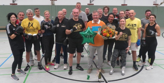 70 Jahre Boxsport für Dieter Schumann