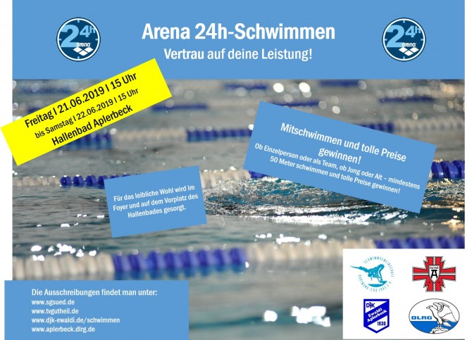 24h- Schwimmen Kirchentag 2019